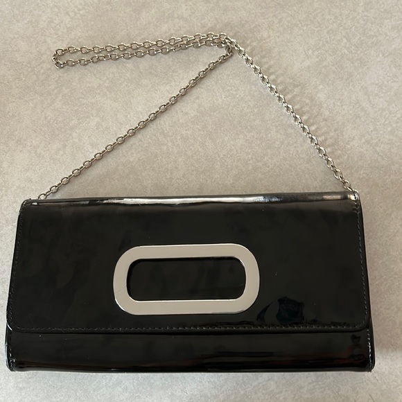 Aldo Paten Leather Clutch Purse - Picture 1 of 5